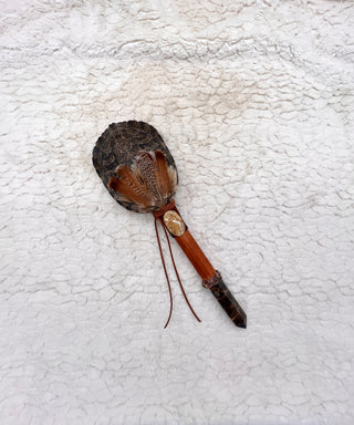 shamanic turtle rattle shaker